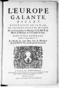 L'Europe Galante