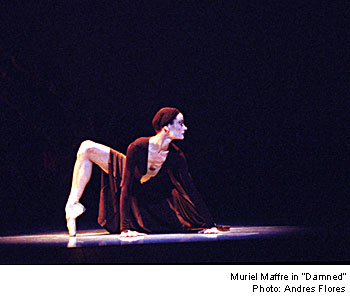 Yuri Possokhov's Damned she read the Euripides play searching out details to incorporate into the choreography