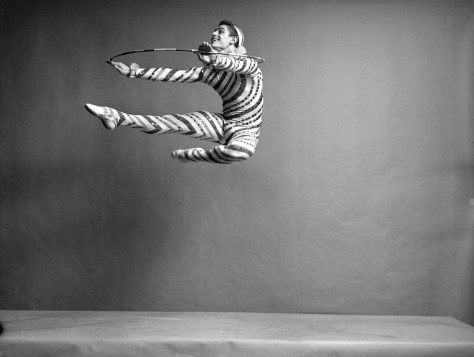 New York City Ballet "The Nutcracker"   Edward Villella as a Candy Cane (Hoops), choreography by George Balanchine